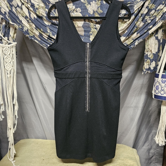 Walter by Walter Baker Little Black Dress with Mesh Cutouts size Large - Picture 9 of 9